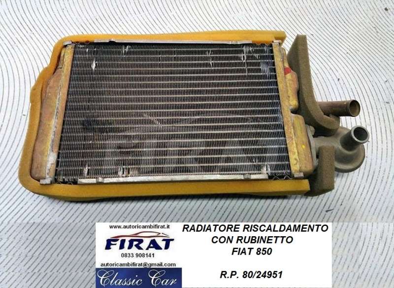 RADIATORE RISCALDAMENTO FIAT 850